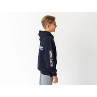 Superior Youth Hoodie Navy with Sleeve Logo (Each) 10