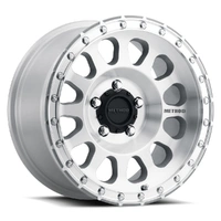 MR315 18x9 6x135 18 Machined - Clear Coat