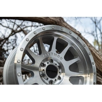 MR605 NV 20x10 8x170 -24 Machined - Clear Coat