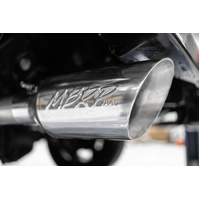 3" Cat-Back 2.5 Inch Dual Split Rear Exhaust System (F-150 21-24) - BC Aluminized Steel - T304 Stainless Steel Tip