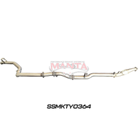 4in Turbo Back for Superior Eng Coil Conv 300 Ext Without Cat (Landcruiser VDJ79 Single & Dual Cab Ute)