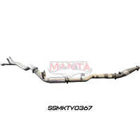 4in Turbo Back with Cat & Muffler (Landcruiser VDJ76 4.5L V8 (DPF) Wagon)