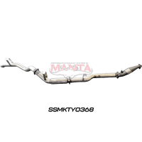 4in Turbo Back without Cat & with Muffler (Landcruiser VDJ76 4.5L V8 (DPF) Wagon)