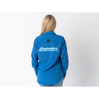 Superior Ladies Syzmik Fishing Shirt Blue (Each) 10