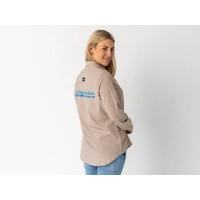 Superior Ladies Syzmik Fishing Shirt Sand (Each) 10