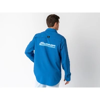 Superior Mens Syzmik Fishing Shirt Blue (Each) Large