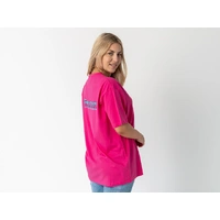 Superior Unisex T-shirt Hot Pink (Each) Large