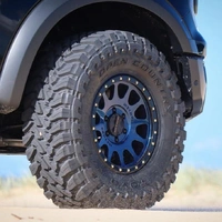 ZMR305 NV 17x8.5 6x139.7 25 Gloss Bahia Blue - Gloss Black Lip