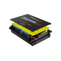 iTECH200US Ultra Slim Deep Cycle Lithium Battery with Bluetooth LiFePO4 200Ah