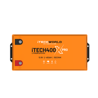 iTECH400X PRO Lithium Deep Cycle Battery with Bluetooth LiFePO4 400Ah