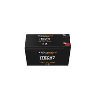 iTECH7 Deep Cycle Lithium Battery LiFePO4 7Ah