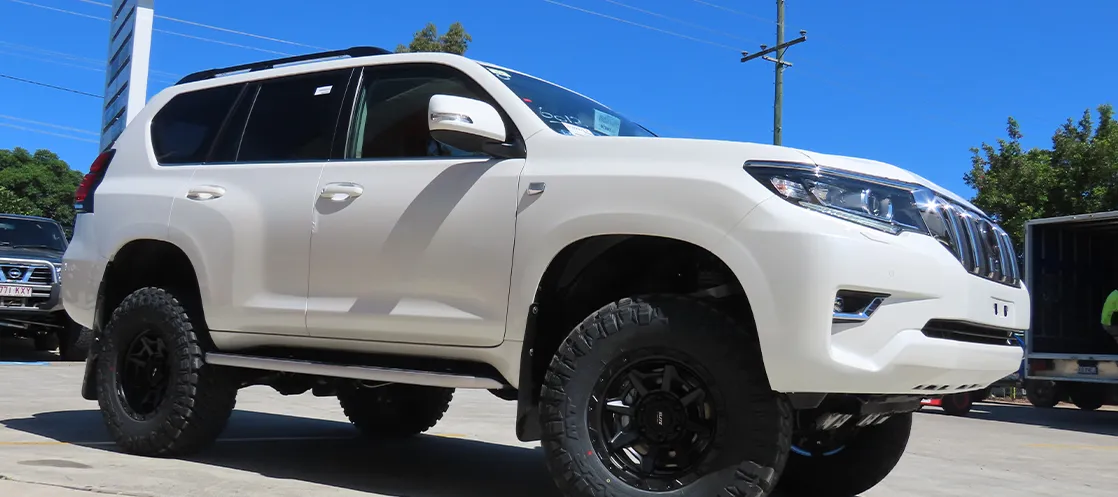 Superior Outback Venturer 2.0 Australia Wide Legal 2 Inch (50mm) Lift, 32 Inch Tyres, 3.56t Gvm Suitable For Toyota Prado 150 Series 2021 on - NON-KDSS ONLY - SUP-PRD1502122.0SSM-KIT