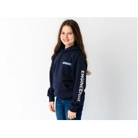 Superior Youth Hoodie Navy with Sleeve Logo (Each) 10