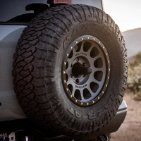MR305 NV 17x8.5 6x139.7 25 Titanium - Matte Black Lip