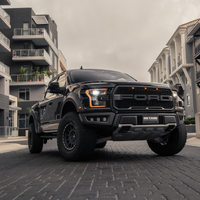 MR305 NV 18x9 6x139.7 18 Matte Black - Gloss Black Lip