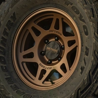 MR706 Bead Grip 17x8.5 6x139.7 0 - Method Bronze