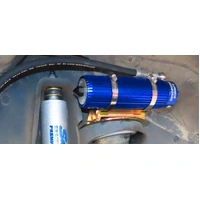 Superior Adjustable 2.5 Monotube Remote Reservoir Shock Rear (Left) 5 Inch (125mm) Lift (Each) Diff:Factory