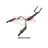 Extractors, Cats and Twin 3in Cat Back (Silverado 1500 ZR2 6.2L V8 Full Exhaust System With)