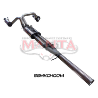 Cat Back Exhaust System with Centre & Rear Muffler (Silverado 1500 ZR2 6.2L V8)