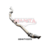 4in Turbo Back without Cat & with Muffler (Landcruiser VDJ76 4.5L V8 Wagon (Without DPF))