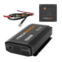 1000W Pure Sine Wave Inverter 12V to 240V - Remote & Fused Inverter Cable