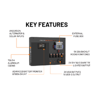 Premium Control Hub with Battery Monitor and 500A Shunt