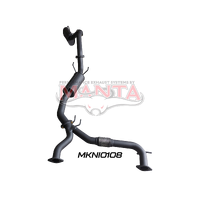 3in Catback Medium Noise With Small Centre Muffler (Patrol Y62 V8 5.6L Wagon)