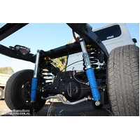 Superior Weld in Coil Conversion VSB14 Approved 2 Inch (50mm) Lift Kit with Track Corrected Chromoly Diamond Diff Housing w/Remote Reservoir Shocks (R