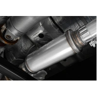 3" Cat-Back 2.5 Inch Dual Split Rear Exhaust System (F-150 21-24) - BC Aluminized Steel - T304 Stainless Steel Tip