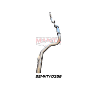 4in Turbo Back for Superior Eng Coil Conversion Without Cat (Landcruiser VDJ79 Single & Dual Cab Ute)