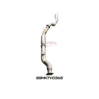 4in DPF Back with Muffler (Landcruiser VDJ76 4.5L V8 Wagon)