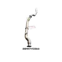 4in DPF Back without Muffler (Landcruiser VDJ76 4.5L V8 Wagon)