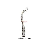 4in Turbo Back with Cat & Muffler (Landcruiser VDJ76 4.5L V8 (DPF) Wagon)