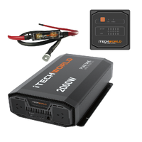 2000W Pure Sine Wave Inverter 12V to 240V - Remote & Fused Inverter Cable