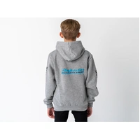 Superior Youth Hoodie Grey Marle with Sleeve Logo (Each) 10