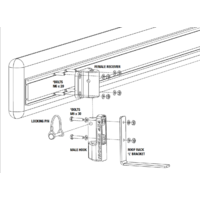 Awning Quick Release Mounting Brackets