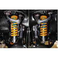 Superior Nitro Gas Twin Tube 3 Inch (75mm) Lift Kit Suitable For Ford Ranger/Mazda BT-50 2012-18 (Kit) 0-60kg Acc 500kg to GVM