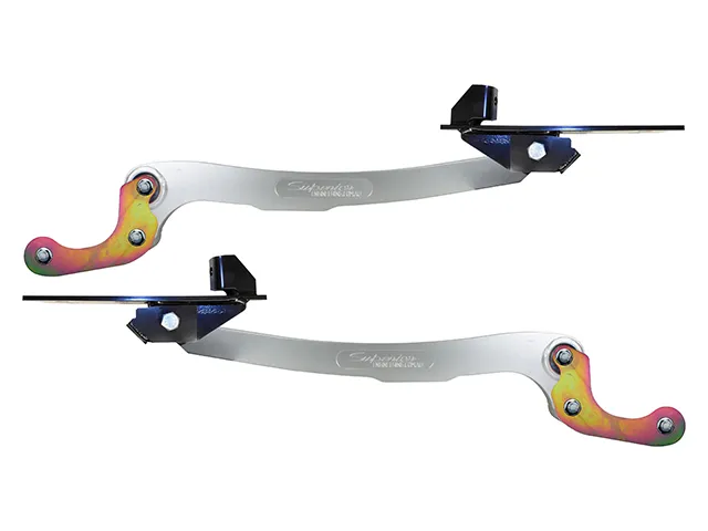 Superior Hyperflex Radius Arms With Drop Boxes Suitable For Nissan Patrol GQ/GU 6 Inch (150mm) Castor Correction (Pair) - HYPERARMDB6