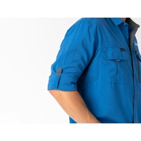 Superior Mens Syzmik Fishing Shirt Blue (Each) Large