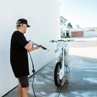 R18 Wall-Mounted Pressure Washer 1950 PSI with 18m Hose - Standard Gun