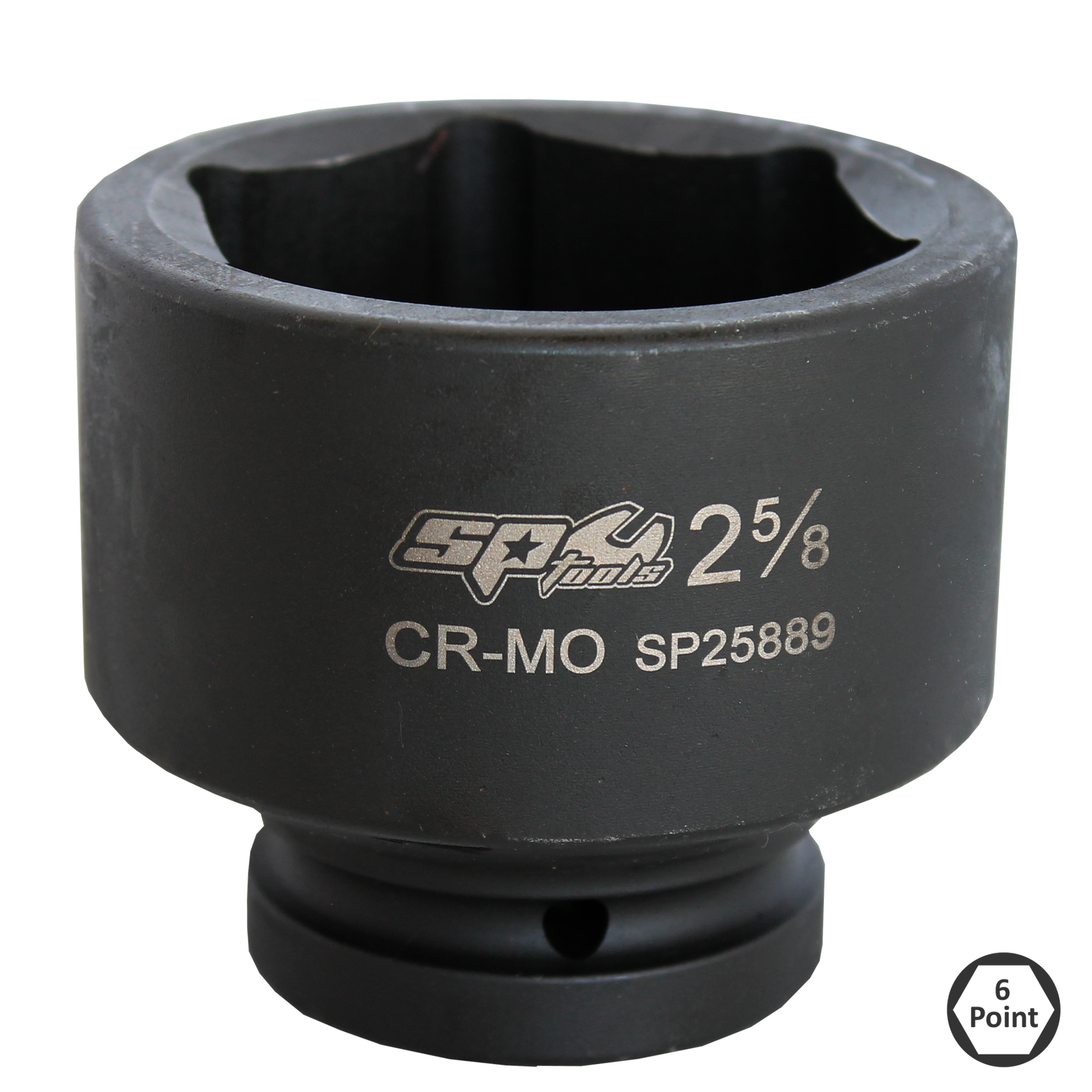 SP Tools SP25858-XPX 1" Drive Impact Socket - 6pt SAE - Individual