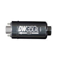 DW350iL 350lph In-Line external Fuel Pump w/Mounting Brackets