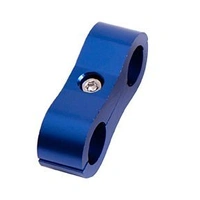 Billet Dual Hose Separator 5/16" - Blue