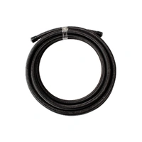 200 Series Stainless Steel Teflon Braided Hose -10AN 1m - Black
