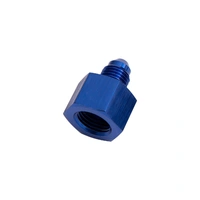 Female to Male Flare Reducer -20AN to -16AN - Blue