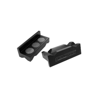 Magnetic Vice Jaws -6 to -10 - Black Aluminium