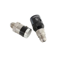 Quick Release Titanium Fitting -10AN Viton Seal - Black