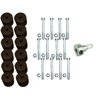 Body Lift Kit 2 Inch (50mm) Lift Suitable For Toyota Hilux Revo Dual Cab (Petrol Auto Style Side) with Tray Lift (Kit)