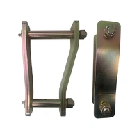 Superior Extended Shackles 2 Inch (50mm) Suitable For Ford Ranger 2012 on / Mazda BT-50 Rear No Wedge