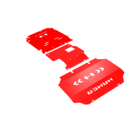 3 Piece under protection plate (MU-X 25+)